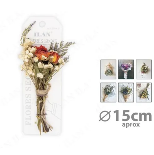 Flores Seco 15cm Surtidos