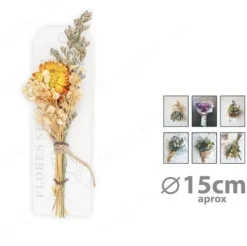 Flores Seco 15cm Surtidos