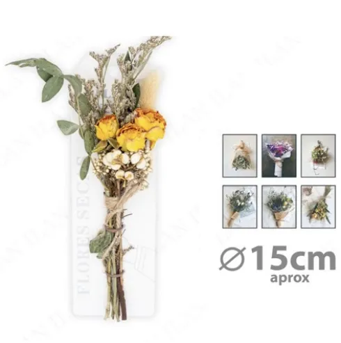 Flores Seco 15cm Surtidos