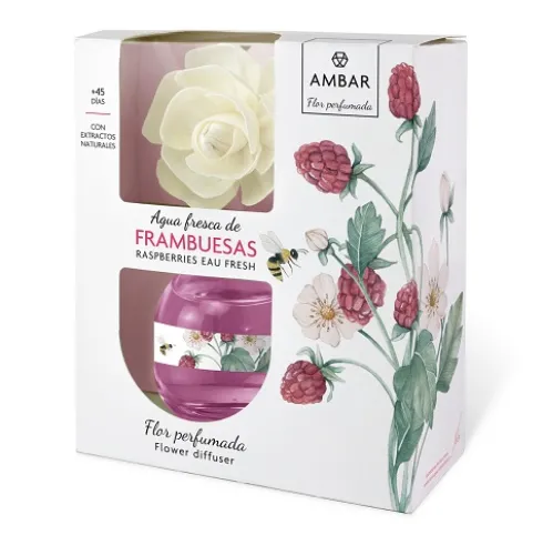 Flor Perfumada Agua Fresca Frambuesas 60ml