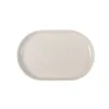 Fuente Ovalada IVORY Nordic Brillo 20x13x2cm