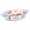 Fuente Vidrio Oval 20cm