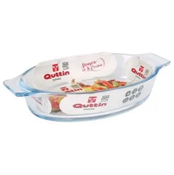 Fuente Vidrio Oval 20cm