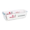 Fuente Vidrio Rectangular 28cm