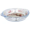 Fuente Vidrio Redondo 20cm