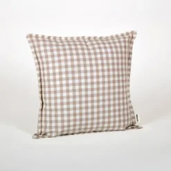 Funda de Cojín Vichy Perla 40x40cm