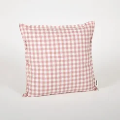 Funda de Cojín Vichy Rosa 40x40cm