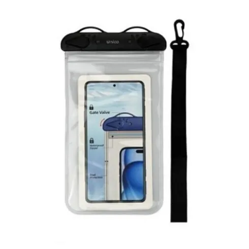Funda Móvil Impermeable Sellado Simple Negro