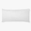 Funda Protectora Almohada Raso Labrado Blanco 135cm