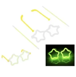 Gafas Luminosa Fluorescente Estrella