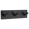 Gancho Acero Inoxidable 3M Negro Triple