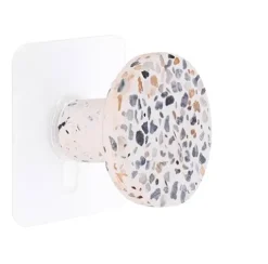 Gancho Poliresina Terrazzo 4.5cm