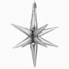 Globo Foil Estrella 3D Plata