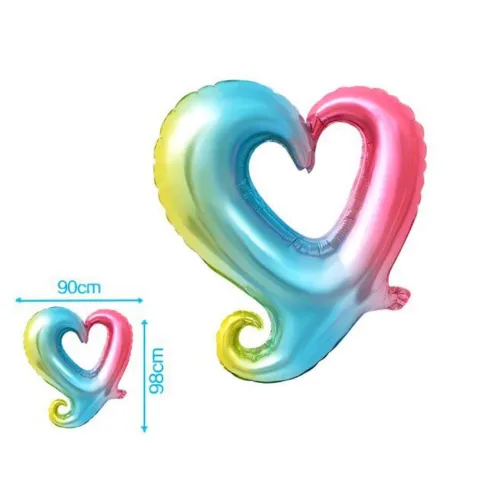 Globo Mylar Corazón 90x98cm