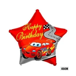 Globo Mylar Estrella Coche