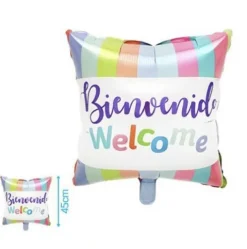 Globo Mylar Welcome