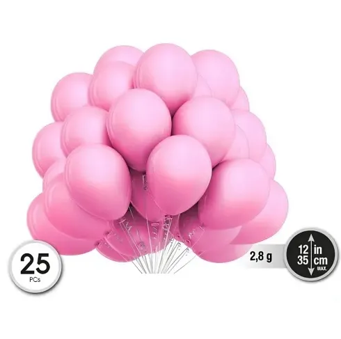 Globos Látex 30cm 25pcs