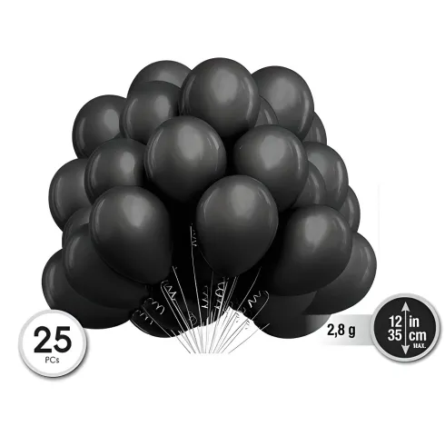 Globos Látex 30cm 25pcs