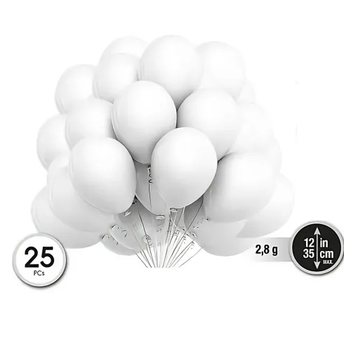 Globos Látex 30cm 25pcs