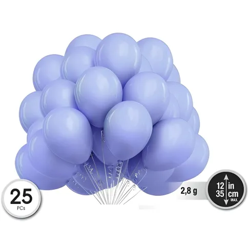 Globos Látex 30cm 25pcs