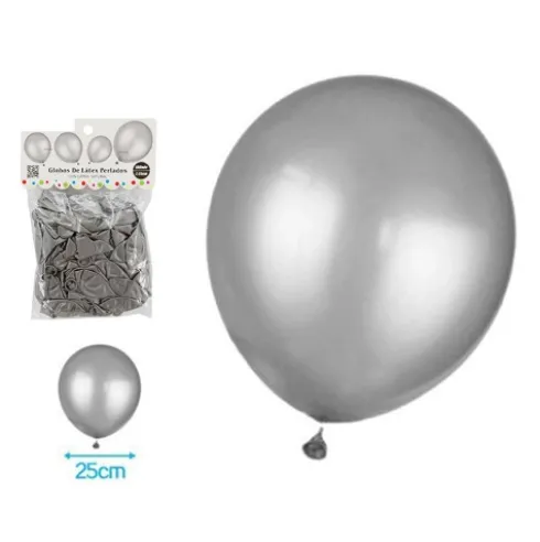 Globos Látex 25cm 100pcs