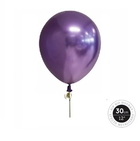 Globos Látex 30cm 10pcs Metalizados