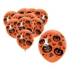 Globos Látex Halloween Calabazas Naranja 30cm 10pcs