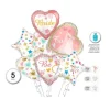 Globos Mylar Bride To Be 5pcs