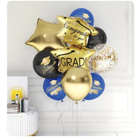 Globos Mylar Graduación 10pcs