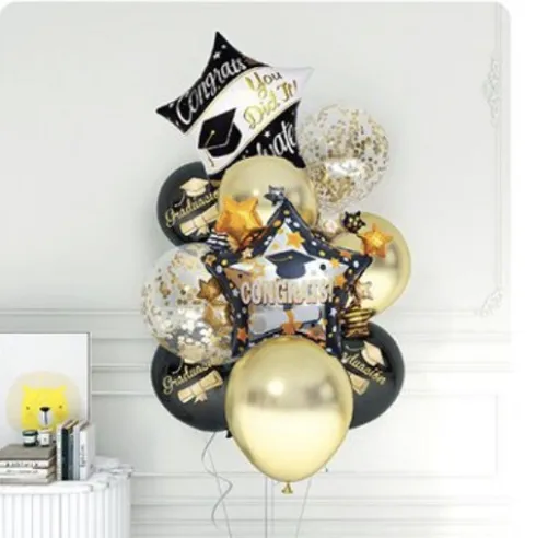 Globos Mylar Graduación 10pcs