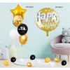 Globos Mylar Happy 16pcs