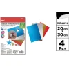 Goma EVA Adhesiva Purpurina Biod. 20x30cm 4pcs