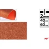 Goma EVA C/Purpurina Naranja