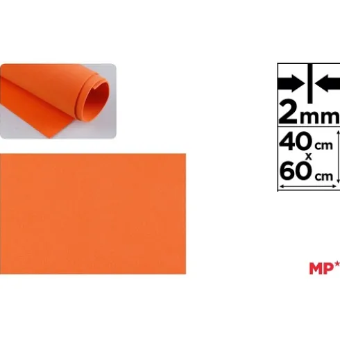 Goma EVA Naranja