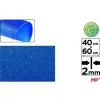Goma EVA Purpurina Biodegradable Azul
