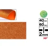 Goma EVA Purpurina Biodegradable Naranja