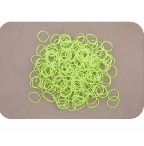 Gomas Para Pulsera Amarillo Claro