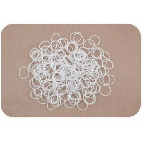 Gomas Para Pulsera Blanco