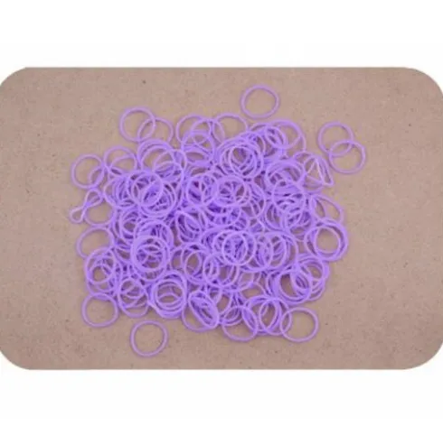 Gomas Para Pulsera Lila