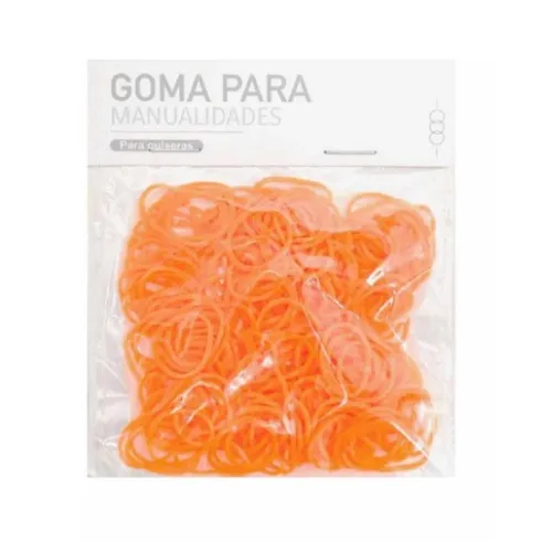 Gomas Para Pulsera Naranja