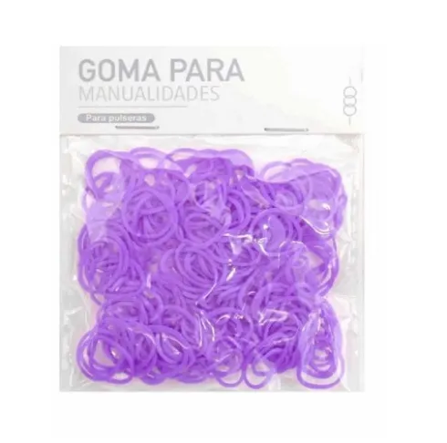 Gomas Para Pulsera Púrpura