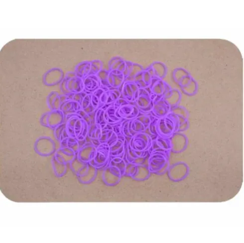 Gomas Para Pulsera Púrpura