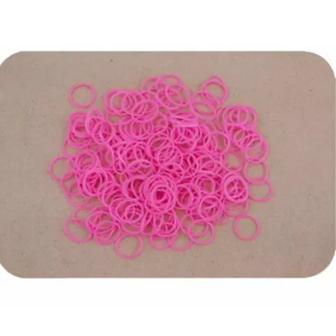 Gomas Para Pulsera Rosa