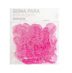 Gomas Para Pulsera Rosa