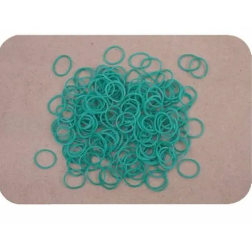 Gomas Para Pulsera Verde Oscuro
