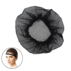 Gorra Malla Negra Media