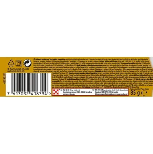 Gourmet Gold Doble Placer Pescado 85g