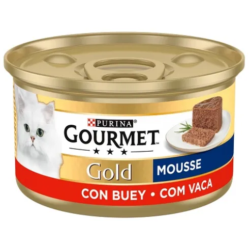 Gourmet Gold Mousse Buey 85g