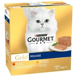 Gourmet Gold Mousse Surtido 8x85g