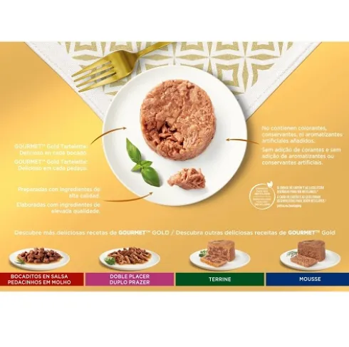 Gourmet Gold Terrine Surtido 8x85g